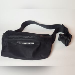 Tommy Hilfiger Black Belt Bag for Men